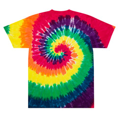 Tie-dye t-shirt Embroidery - Never Again