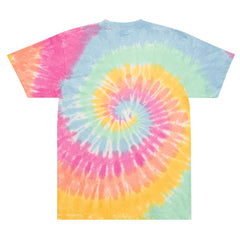 Tie-dye t-shirt Embroidery - Never Again