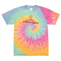 Tie-dye t-shirt Embroidery - Never Again