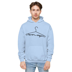 Unisex fleece hoodie - Never Again Hanger