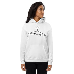 Unisex fleece hoodie - Never Again Hanger