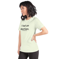 I had an abortion.