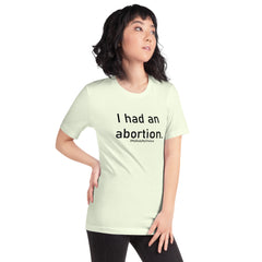 I had an abortion.